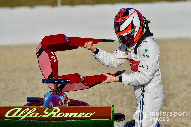 Разворот: Кими Райкконен, Alfa Romeo Racing C38