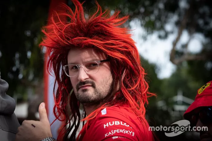 Un fan de Ferrari
