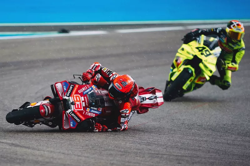 Marc Marquez, chute de l'équipe Ducati