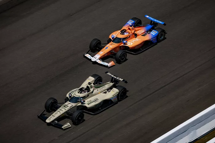  Felix Rosenqvist, Meyer Shank Racing w/ Curb Agajanian Honda