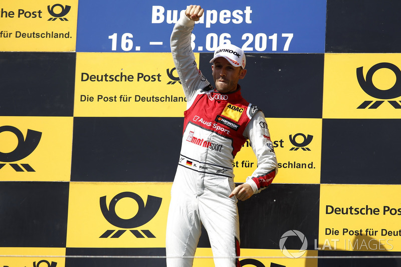 Подіум: переможець Рене Раст, Audi Sport Team Rosberg, Audi RS 5 DTM