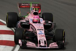 Esteban Ocon, Sahara Force India VJM10, Aero-pintura en alerón trasero