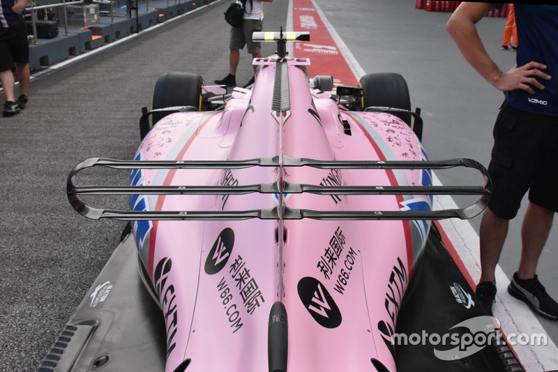 Force India VJM10: T-Flügel