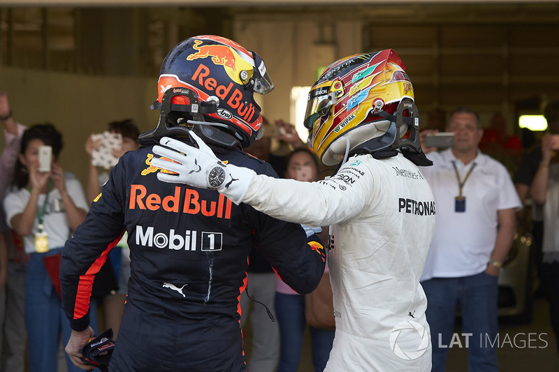Max Verstappen, Red Bull, second place, Lewis Hamilton, Mercedes AMG F1
