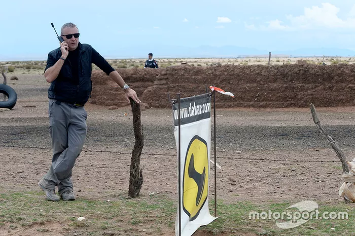 Etienne Lavigne, director de la carrera de Dakar