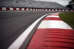 Randsteine am Circuit Gilles Villeneuve in Montreal