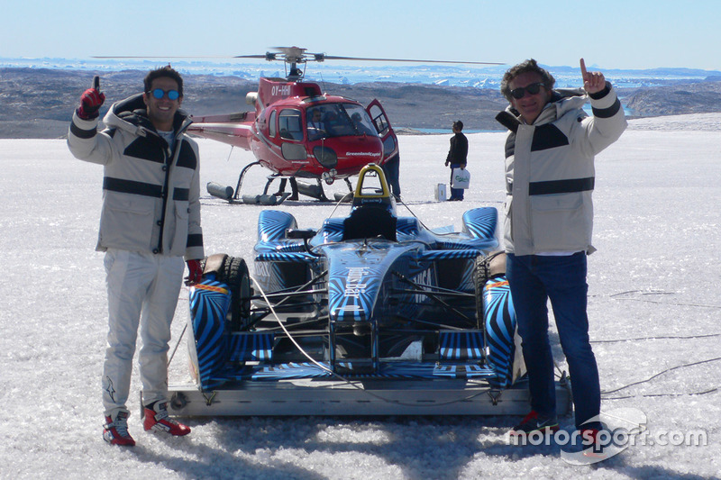 Lucas di Grassi y Alejandro Agag, Formula E CEO