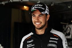 Sergio Pérez, Sahara Force India F1 en el Sahara Force India F1 Team Fan Zone en Woodlands Campsite