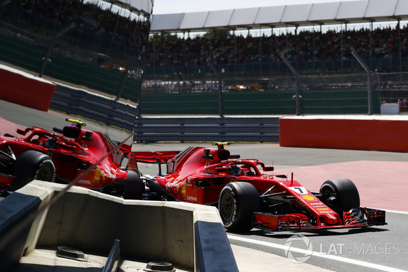 А ведь это второе столкновение Ferrari и Mercedes за последние три гонки...