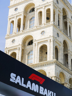 Architecture behind an F1 sign