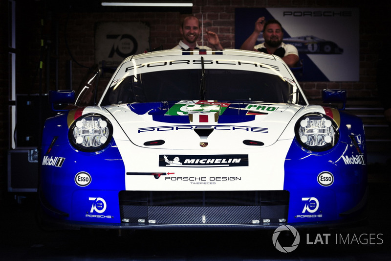 #91 Porsche GT Team Porsche 911 RSR: Richard Lietz, Gianmaria Bruni, Frédéric Makowiecki
