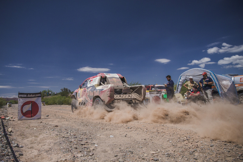 #301 Toyota Gazoo Racing Toyota Hilux: Nasser Al-Attiyah, Mathieu Baumel