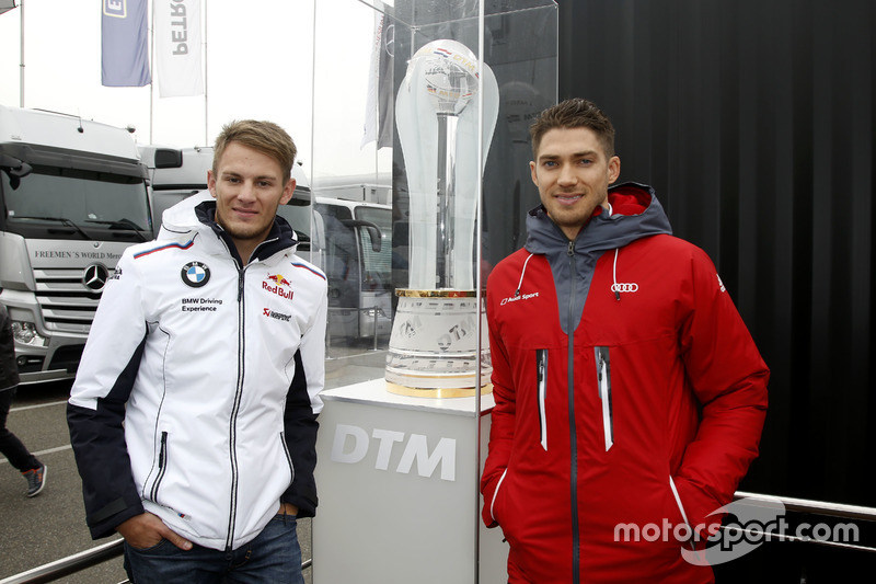 Die aussichtsreichsten Titelkandidaten 2016: Marco Wittmann (BMW) und Edoardo Mortara (Audi)