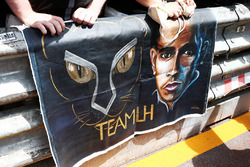 Lewis Hamilton, Mercedes AMG F1 with fans