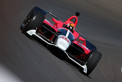 Oriol Servia testing the 2018 Honda IndyCar