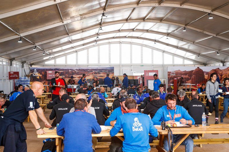 Ambiente en el vivac