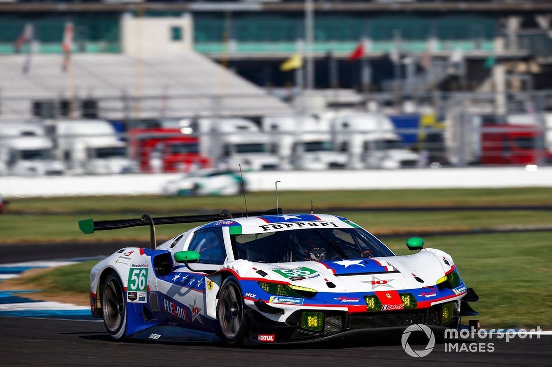 #56 DragonSpeed Ferrari 296 GT3: Henrik Hedman, Rasmus Lindh, Toni Vilander