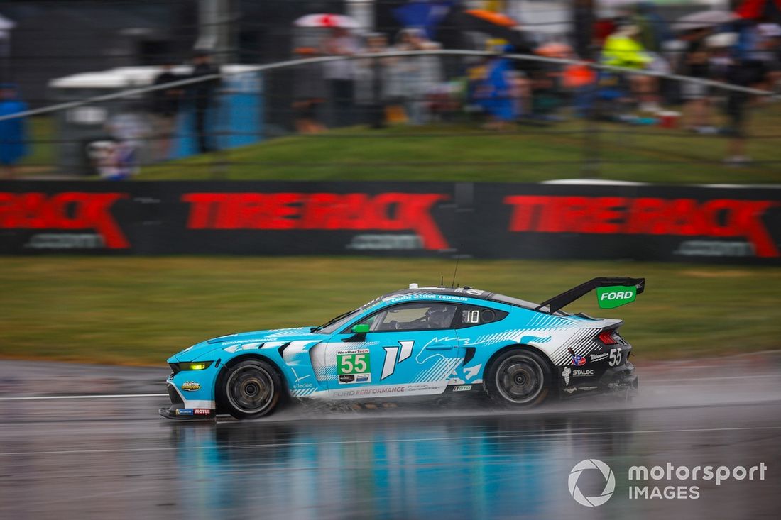 #55 Proton Competition Ford Mustang GT3: Ben Barker, Giammarco Levorato, Corey Lewis