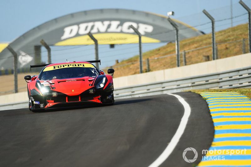 #71 Inception Racing Ferrari 488 GTE EVO LMGTE Am of Brendan Iribe, Ollie Millroy, Ben Barnicoat