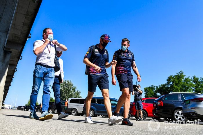 Jos Verstappen y Max Verstappen, Red Bull Racing 