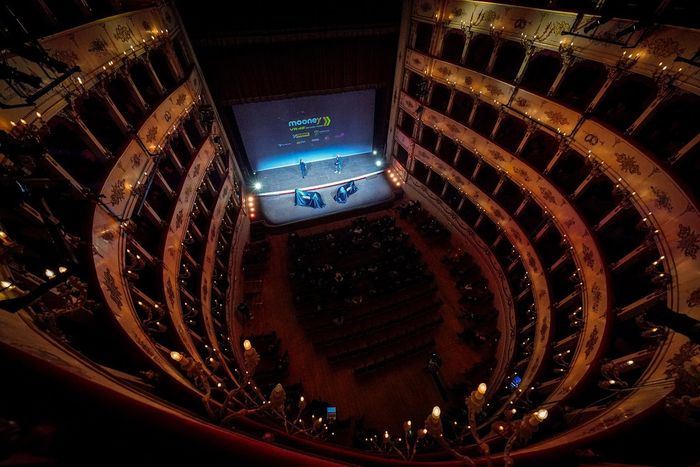 Presentación Mooney VR46 Racing Team, Teatro Rossini de Pésaro