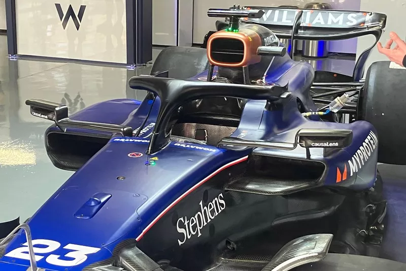 Williams FW46 détail halo