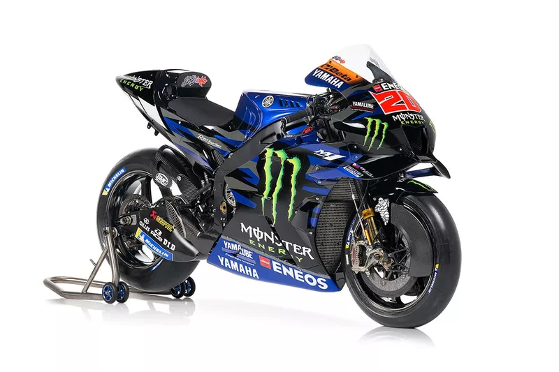 Fabio Quartararo, Yamaha Factory Racing, detalles de la moto