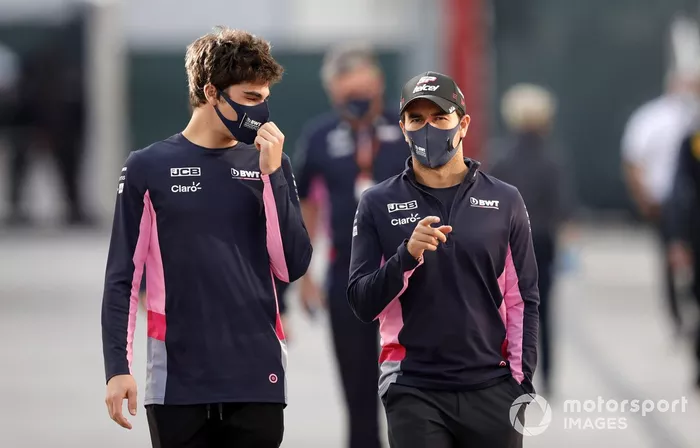 Lance Stroll, Racing Point, Sergio Pérez, Racing Point