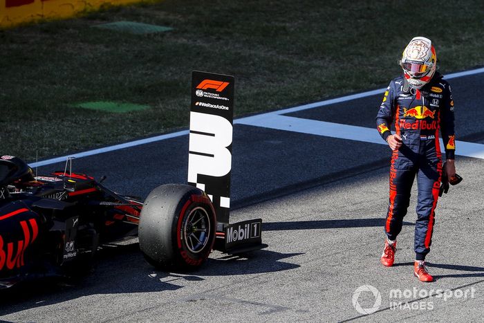Tercero Max Verstappen, Red Bull Racing