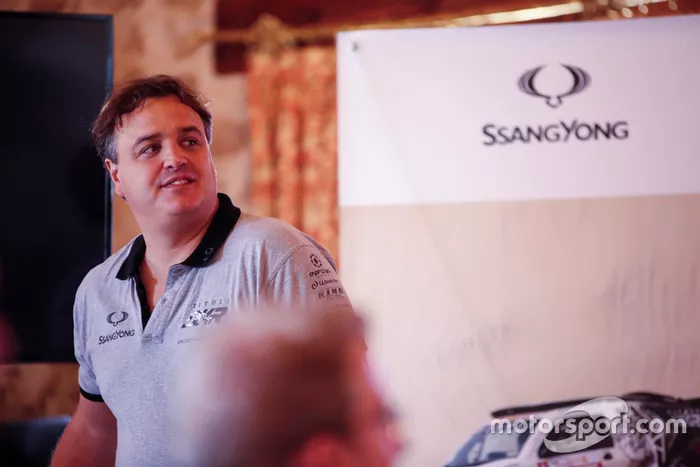 Óscar Fuertes, SsangYong DKR