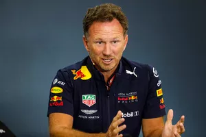 Christian Horner, directeur, Red Bull Racing, en conférence de presse