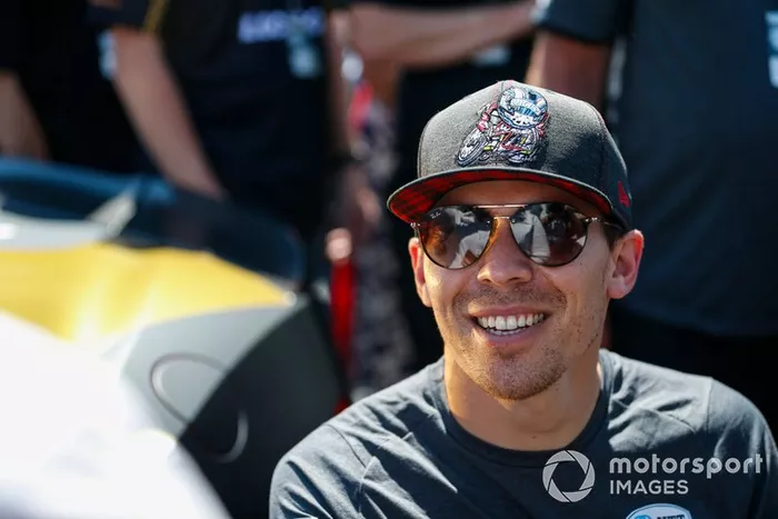 Il pilota Honda Robert Wickens, si prepara a guidare la Arrow Acura NSX, nel pre-gara