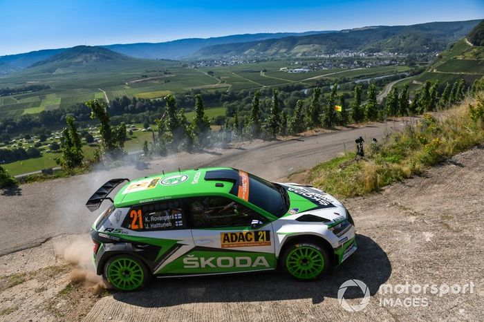 Kalle Rovanperä, Jonne Halttunen, Skoda Motorsport Skoda Fabia R5