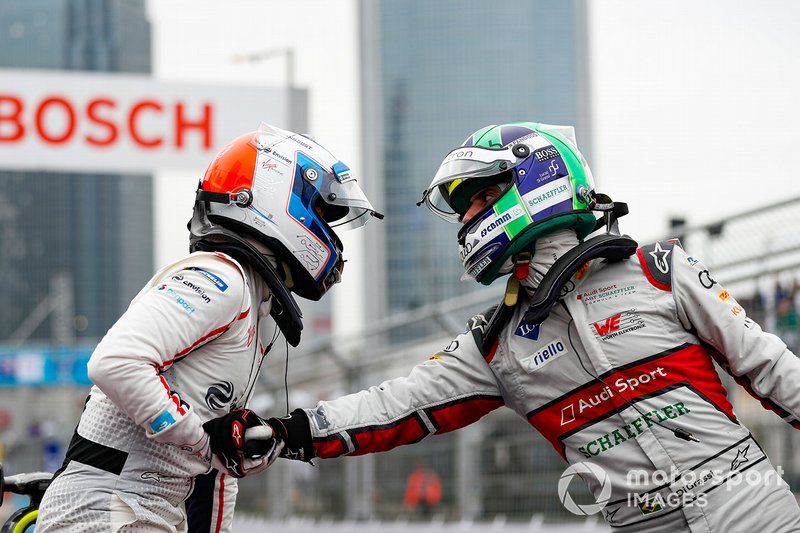 Лукас ди Грасси, Audi Sport ABT Schaeffler, и Сэм Берд, Envision Virgin Racing