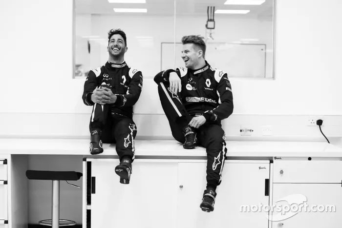 Daniel Ricciardo y Nico Hulkenber, Renault F1