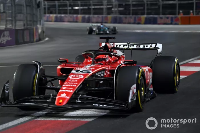 フェラーリは、アメリカでのF1の歴史に敬意を表し、ラスベガスGPで特別なカラーリングを施した。