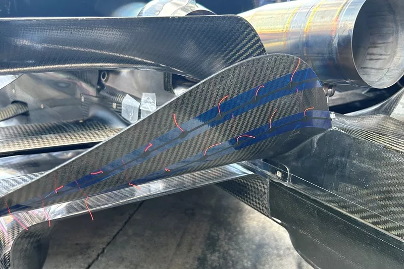 Détail du diffuseur Alpine A523