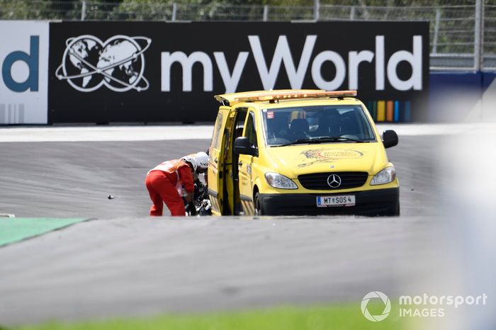 Accidente de Johann Zarco, Avintia Racing