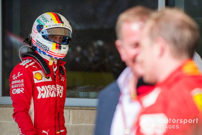 Estados Unidos 2018: la única victoria de Kimi Raikkonen con Vettel como compañero de equipo.