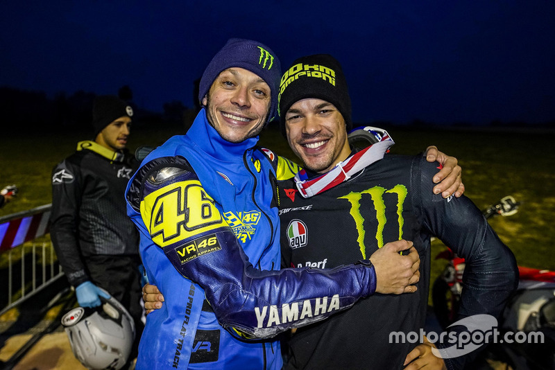 Valentino Rossi e Franco Morbidelli