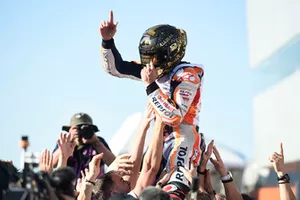 Le Champion du monde 2018, Marc Marquez, Repsol Honda Team