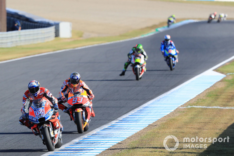 Андреа Довіціозо, Ducati Team, Марк Маркес, Repsol Honda Team