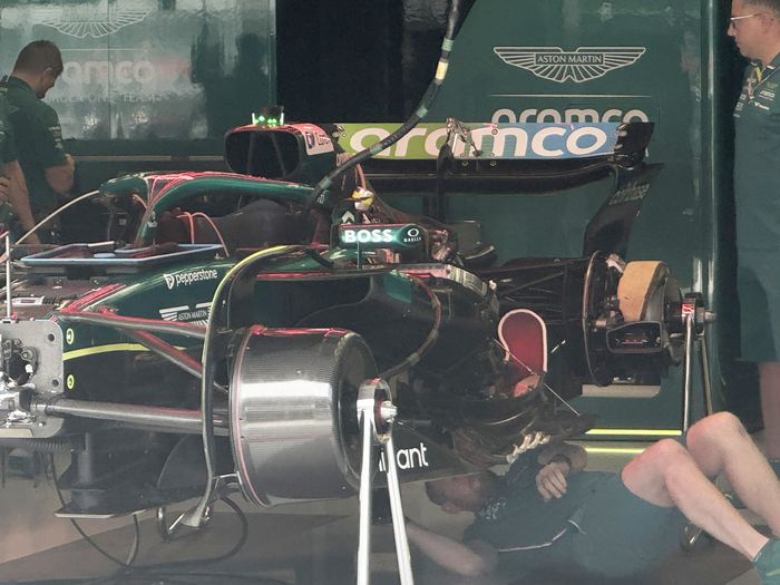 Aston Martin AMR25, detalles técnicos