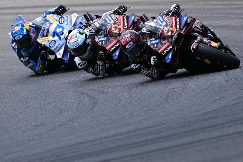 Francesco Bagnaia, Ducati Team, Alex Marquez, Gresini Racing, Marc Marquez, Ducati Team