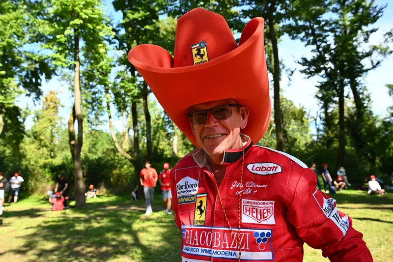 Un fan de Ferrari