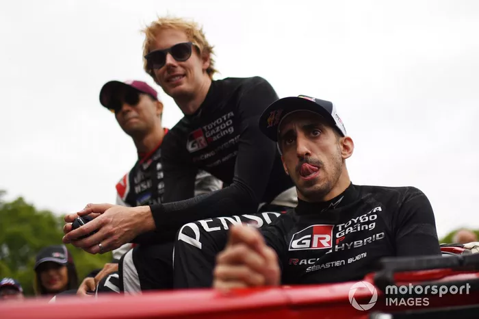 Ryo Hirakawa, Brendon Hartley, Sébastien Buemi, Toyota Gazoo Racing