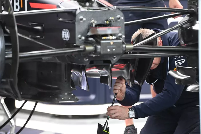 Detalle del Red Bull Racing R18