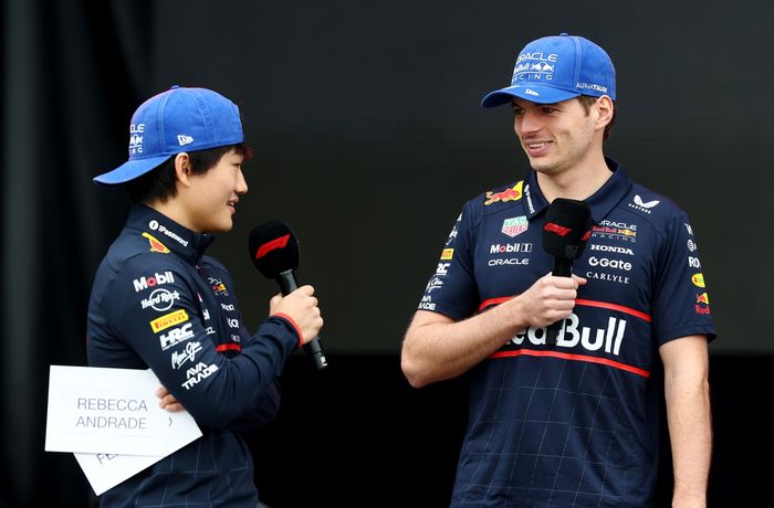 Max Verstappen, Red Bull Racing, Yuki Tsunoda, Red Bull Racing Team