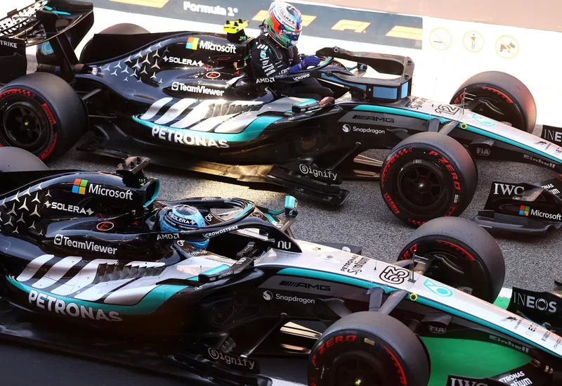George Russell, Mercedes, Andrea Kimi Antonelli, Mercedes