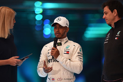 Lewis Hamilton, Mercedes AMG F1, Toto Wolff, Executive Director Mercedes AMG F1